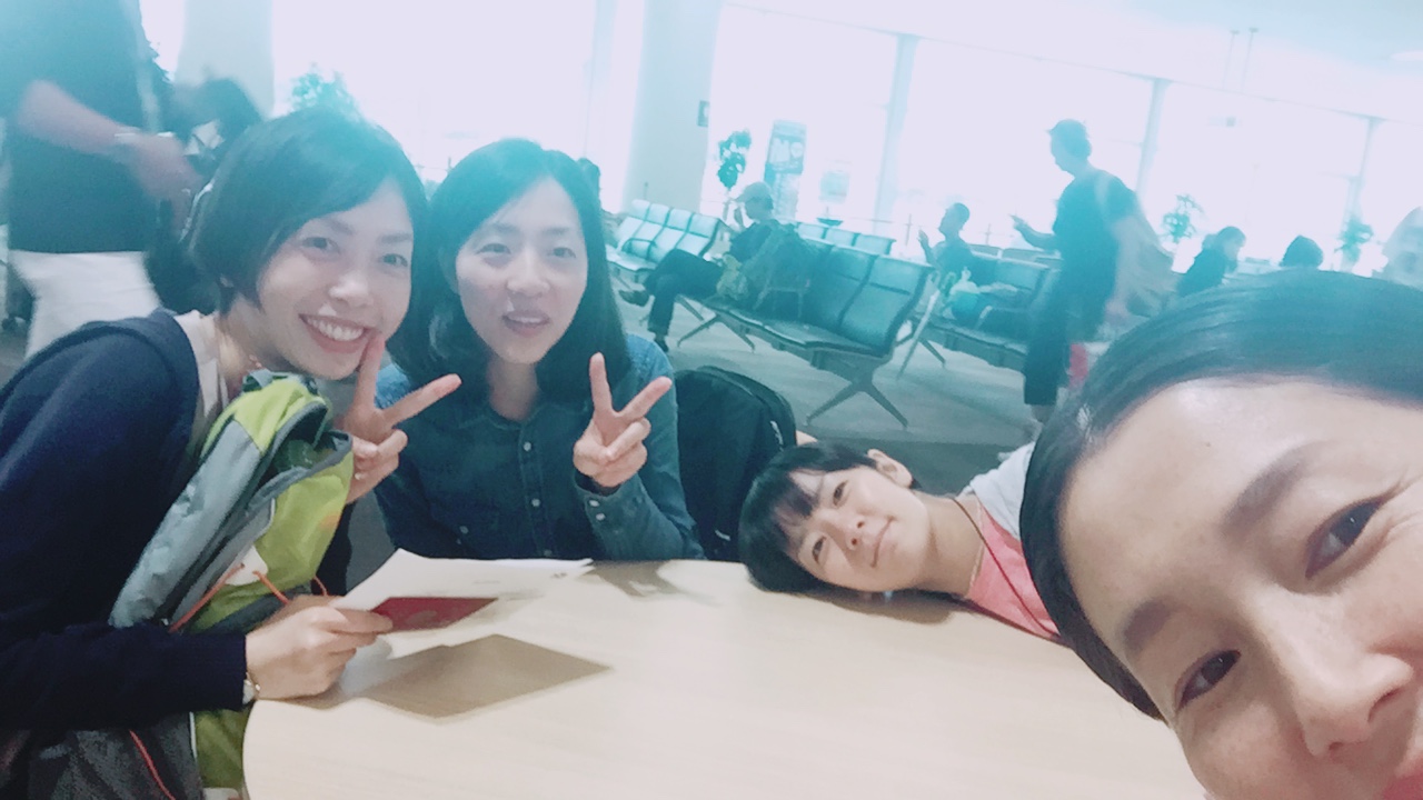 帰国しました！