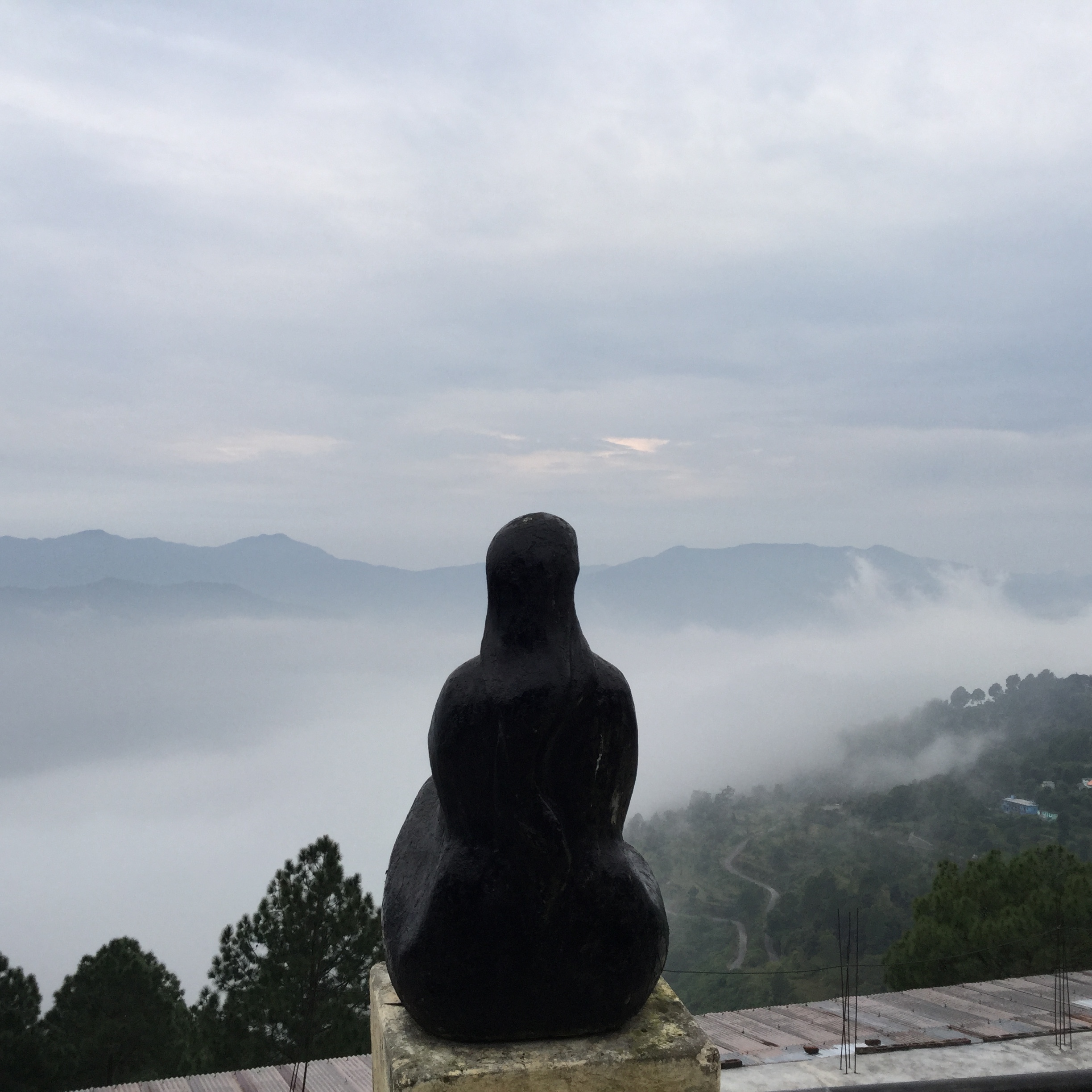 高地でナディショダンプラナヤマ