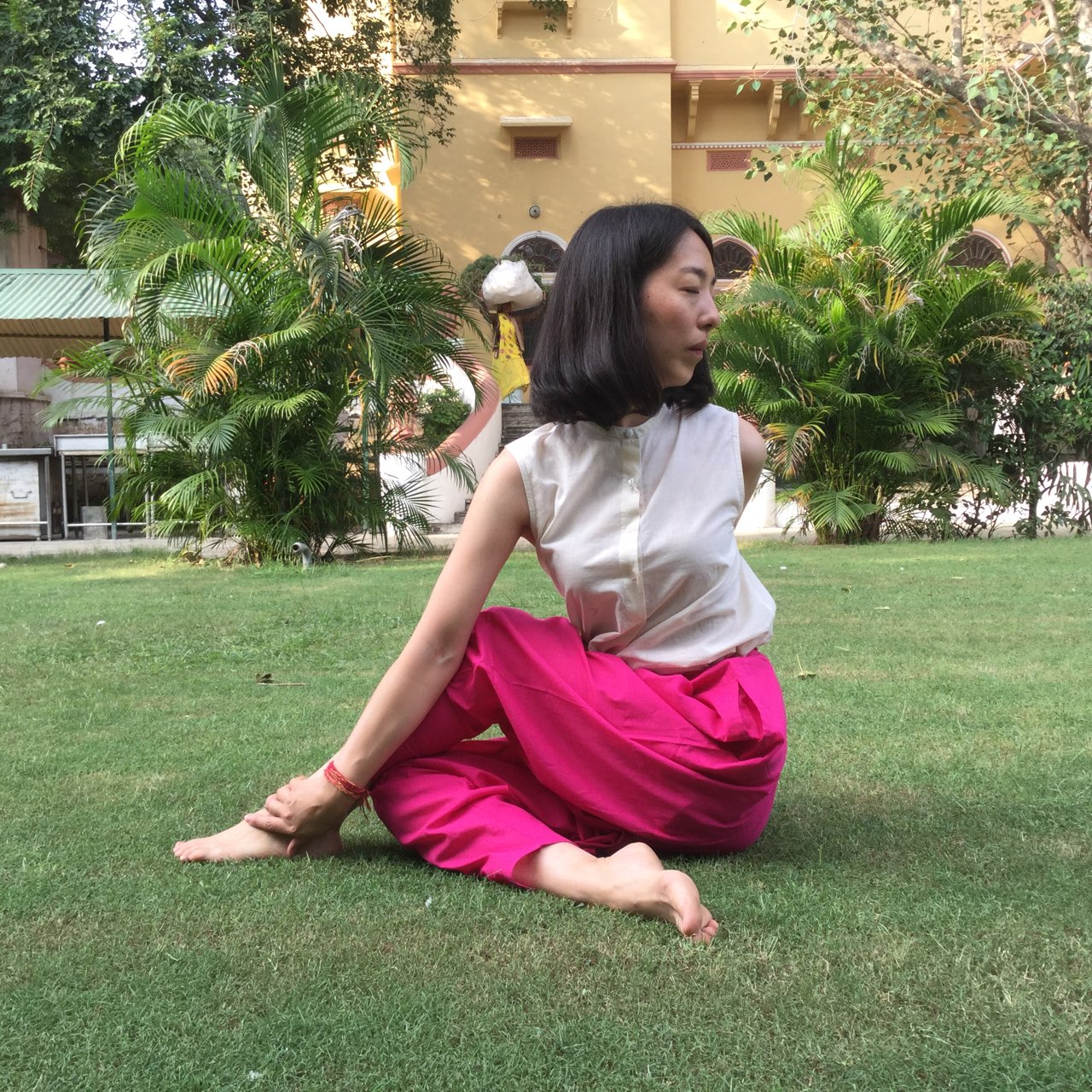 ヨガをするとき