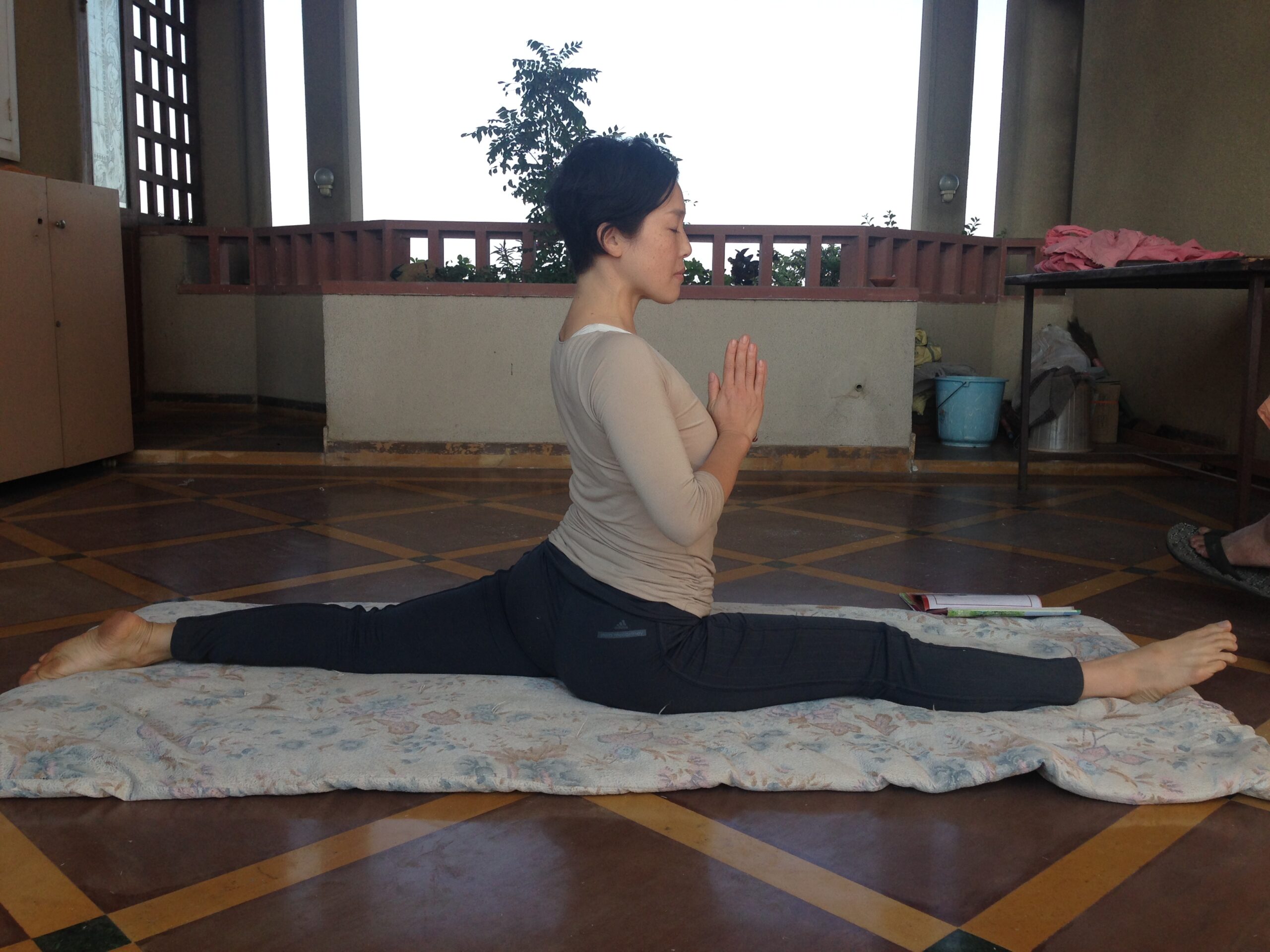 ヨガ教室のはしご？