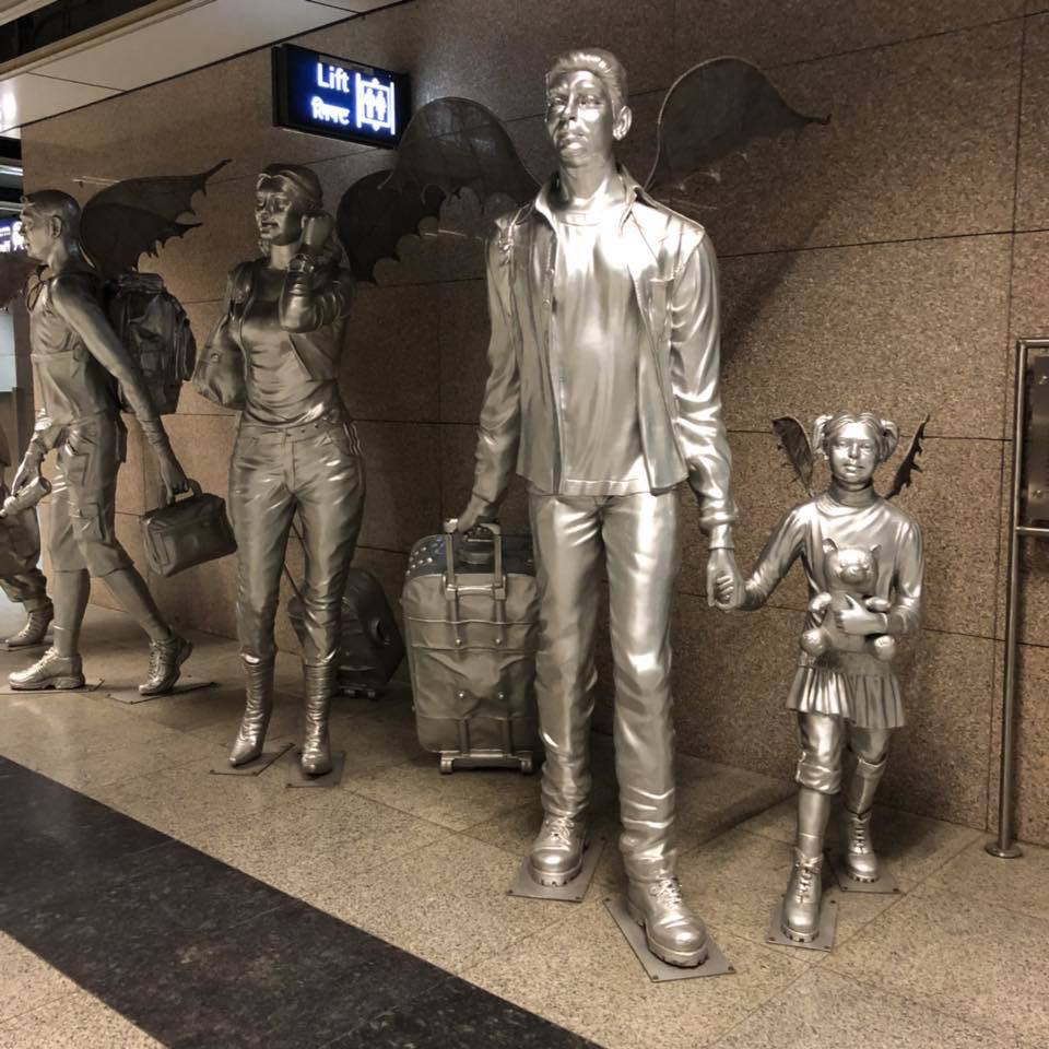 デリーで地下鉄に乗ってみた