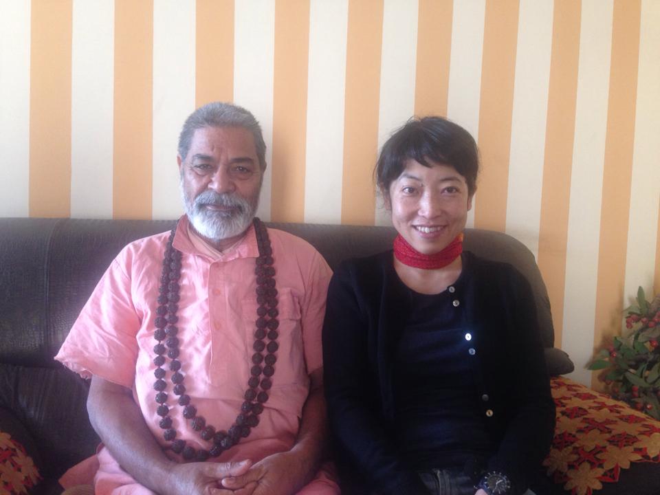 何も考えずにポーズをする