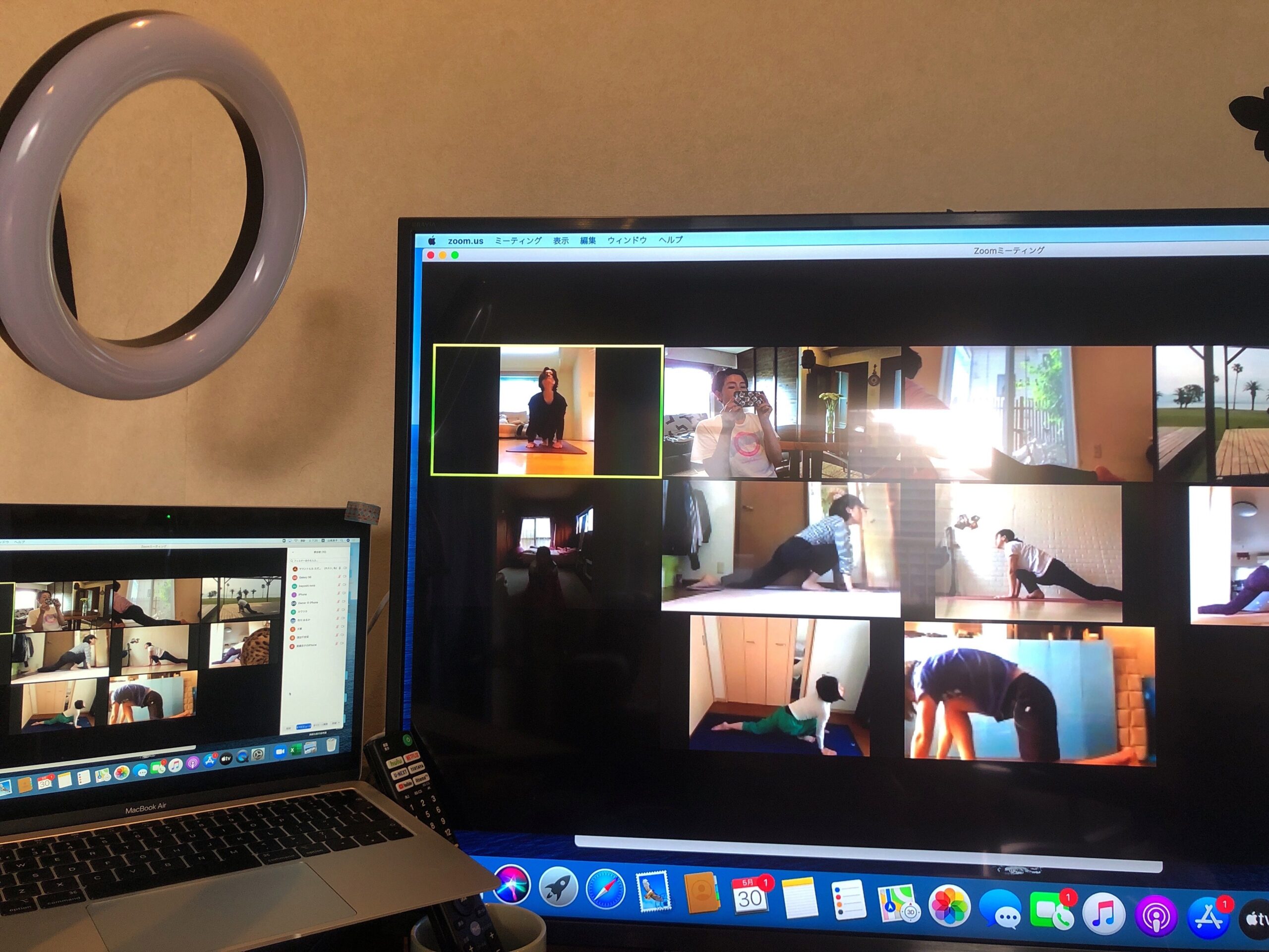 zoom太陽礼拝をやってみよう！クラス