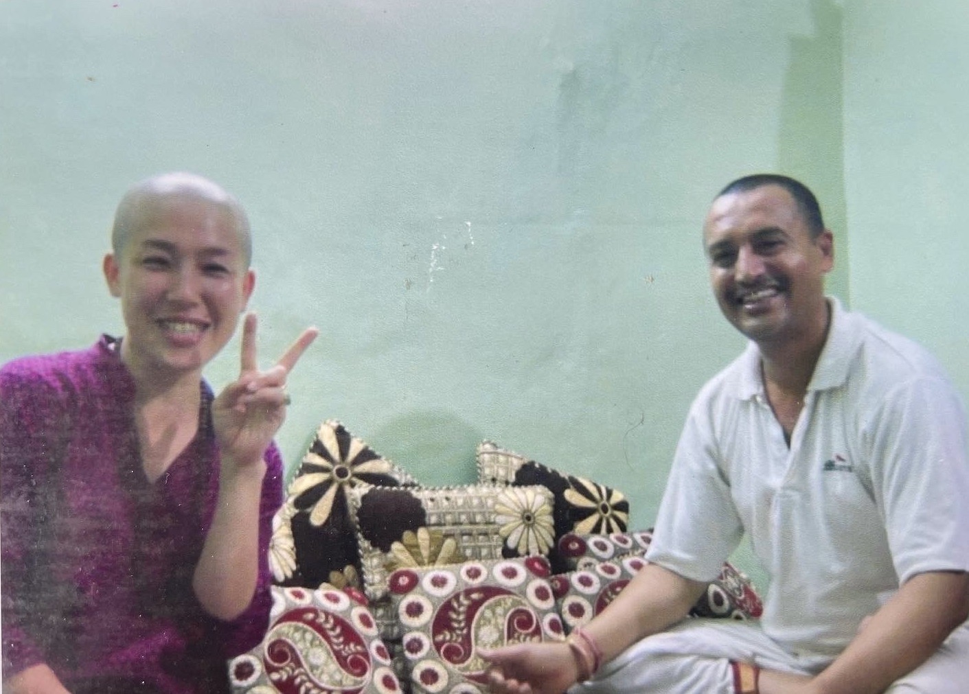 太陽礼拝で元気いっぱい