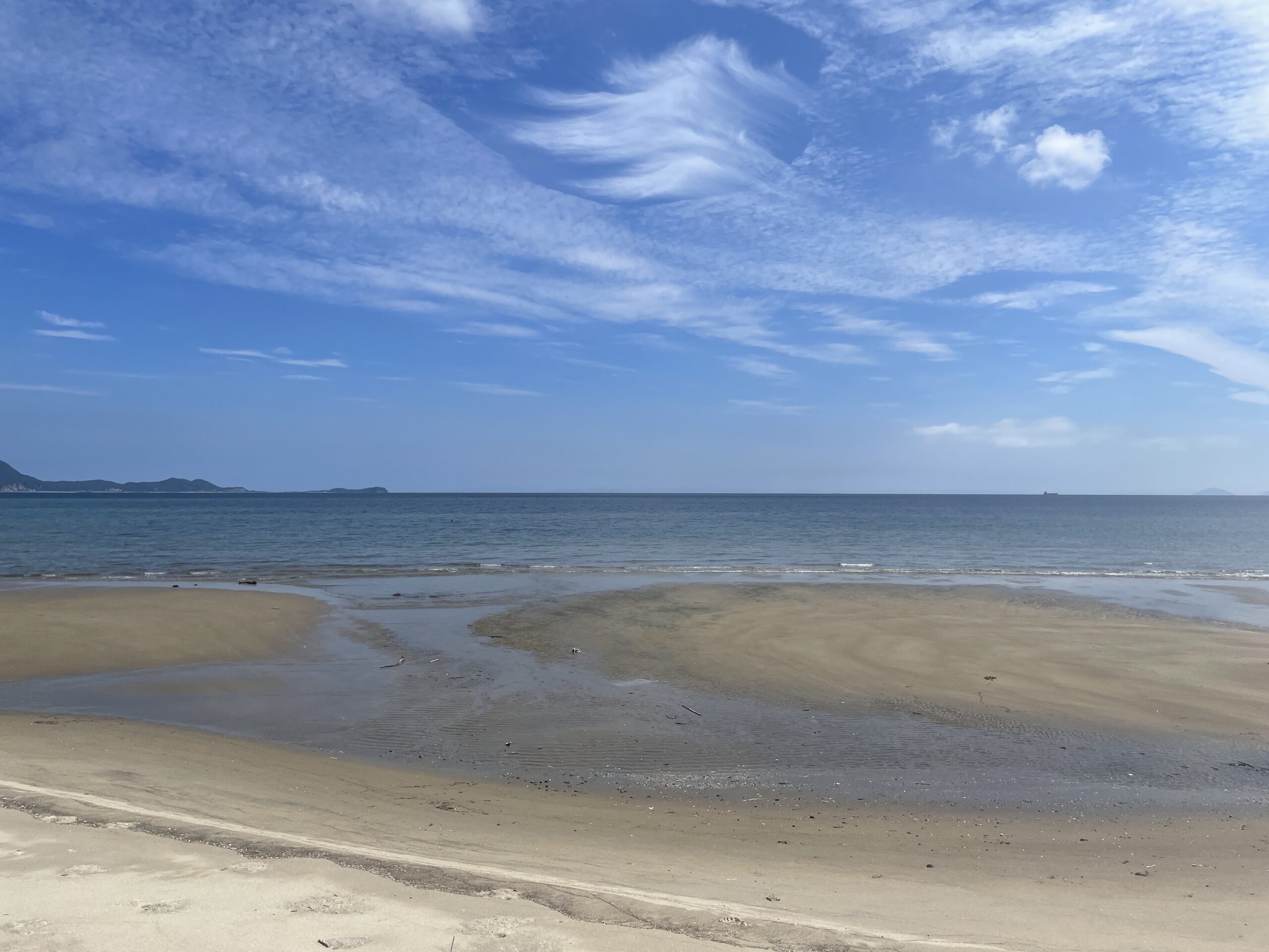 流れていく
